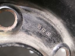 JAGUAR JAGUAR XJ X308 Spare Steel Wheel MMD6119AA Emergency Wheel Spare Wheel Replacement Wheel X300 XK8 — thumbnail 4