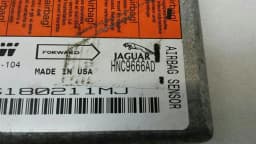 JAGUAR Jaguar XJ X308 Safety Module ECU HNC9666AD Air Control Unit SRS — thumbnail 2