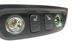 JAGUAR JAGUAR XJ X350 REAR SEAT HEAT SWITCH C2C6423 seat switch rear heating — thumbnail 2
