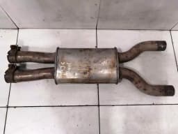 JAGUAR JAGUAR XJ X350 Center Silencer 5W93-5212-AC Exhaust Medium Muffler Diesel — thumbnail 1