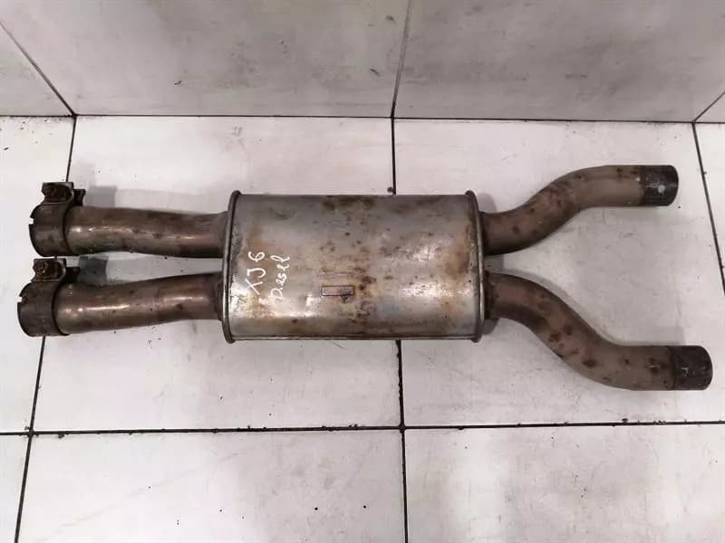 JAGUAR JAGUAR XJ X350 Center Silencer 5W93-5212-AC Exhaust Medium Muffler Diesel