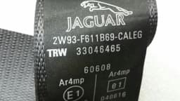JAGUAR Jaguar XJ X350 left rear seat belt C2C39889leg seat belt belt rear left — thumbnail 2