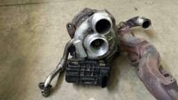 JAGUAR JAGUAR XJ X350 Turbocharger Right C2C38924 Right Turbo Charger 2.7D 6R8Q-6K682-AA — thumbnail 1