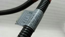 BMW BMW E63 E64 Battery Cable Generator Starter 7543297 Cable Alternator N52 3.0i — thumbnail 4
