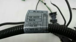 BMW BMW 7 Series E65 Facelift RHD Engine Wiring Loom 12517558202 Right Hand Drive — thumbnail 3