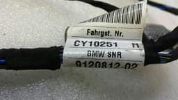 BMW BMW 5 Series E60 RRH Door Wiring 9120812 Door Wiring Harness Rear Right — thumbnail 3