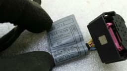BMW BMW 7 series E65 Dynamic Drive valve wiring 6907311 wiring harness ARS valve block — thumbnail 4