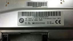BMW BMW 7 series E65 E66 rear monitor control unit rear monitor module 65826986305 MMI — thumbnail 3
