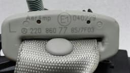 MERCEDES-BENZ Mercedes S Class W220 rear seat belt A2208607785 seat belt tensioner HL — thumbnail 6