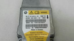 BMW BMW 5 Series E60 Safety Module ECU 9114214 Air Control Unit SRS — thumbnail 3