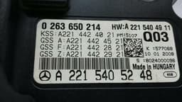 MERCEDES-BENZ Mercedes S-Class W221 Speedometer A2215405248 Instrument Cluster S600 V12 — thumbnail 5