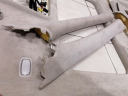 MERCEDES-BENZ Mercedes S-class W221 V12 Long Alcantara Roof Lining A2216903450 Roof Sky Set — thumbnail 7