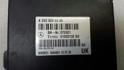 MERCEDES-BENZ Mercedes W215 electronic module A2038200385 control unit rear phone voice control — thumbnail 2