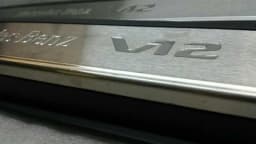 MERCEDES-BENZ Mercedes CL W215 door entry sill A2156800335 door sill cover V12 CL600 — thumbnail 5