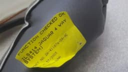 JAGUAR JAGUAR X350 X358 XJR Left Lumbar Support 2A-411876-CA Lordose Support Seat Left — thumbnail 5