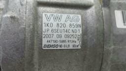 AUDI Audi S3 8P A/C Compressor 1K0820859N Air Conditioning Compressor — thumbnail 3
