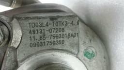 BMW BMW 5 Series E60 E61 535i N54 Turbocharger 7593018 Turbo Charger E90 E92 E93 — thumbnail 9