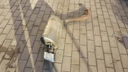 JAGUAR Jaguar XJ X351 left exhaust silencer C2D2953 exhaust silencer left 3.0D — thumbnail 9