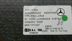 MERCEDES-BENZ Mercedes GLK X204 Luggage Compartment Cover A2046800402 Boot Liner — thumbnail 10