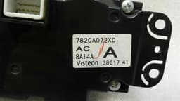 MITSUBISHI MITSUBISHI Lancer X Car Climate Control 7820A072XC Climate Control Panel — thumbnail 4