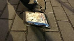 JAGUAR Jaguar XJ X351 left exhaust silencer C2D2953 exhaust silencer left 3.0D — thumbnail 10