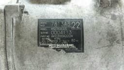 MITSUBISHI MITSUBISHI Lancer X A/C Compressor 7813A322 Air Conditioning Compressor — thumbnail 8
