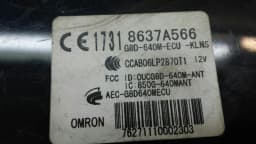 MITSUBISHI MITSUBISHI Lancer X Ignition Lock Module 8637A566 Ignition Lock Control Unit Set — thumbnail 5