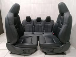 TESLA Tesla Model S 90D Front Seats 1013095-00-A Front Seat Facelift Leather Bl — thumbnail 2