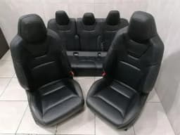 TESLA Tesla Model S 90D Front Seats 1013095-00-A Front Seat Facelift Leather Bl — thumbnail 1