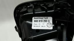 AUDI Audi S5 8T rear air vent 8K0819203A ventilation nozzle ventilation grille rear — thumbnail 5