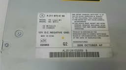 MERCEDES-BENZ MERCEDES E CLASS UNKNOWN CD CHANGER A2118706189 CD CHANGER SPARES OR REPAIR — thumbnail 4