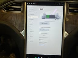 TESLA Tesla Model S 90D Navigation Monitor 1045006-03-B Sat Nav Display MAIN SCREEN — thumbnail 1