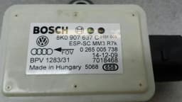 AUDI AUDI Q5 8R YAW RATE Sensor 8K0907637C Rotation Rate Sensor — thumbnail 2