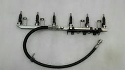 BMW BMW Z4 E85 E86 Fuel Rail 7542541 Fuel Injection Moulding Pipe Distributor 3.0i — thumbnail 6