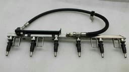 BMW BMW Z4 E85 E86 Fuel Rail 7542541 Fuel Injection Moulding Pipe Distributor 3.0i — thumbnail 7