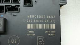 MERCEDES-BENZ Mercedes CLS W219 right door control module A2198200726 door control unit right — thumbnail 6