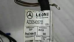 MERCEDES-BENZ Mercedes SL R230 TAILGATE LINE SET A2305405733 boot lid wiring — thumbnail 6