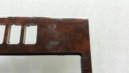MERCEDES-BENZ MERCEDES CL W140 WOOD CONSOLE COVER ROOT NUT A1406801875 Veneer — thumbnail 3