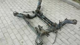 MERCEDES-BENZ Mercedes CL W140 axle frame rear axle A1403500441 rear subframe M120 6.0 V12 — thumbnail 3