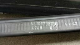 MERCEDES-BENZ Mercedes CLK W209 Left Body Seal A2096700138 Bar Left — thumbnail 6