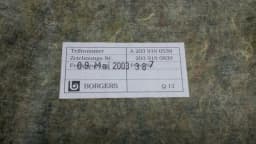 MERCEDES-BENZ Mercedes CLK W209 FRONT SEAT REAR COVER LEFT A2099100539 seat trim — thumbnail 5