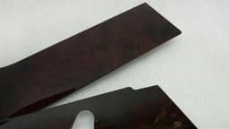 MERCEDES-BENZ Mercedes CL W140 wooden door strip veneer A1407208748 A1407208848 door set veneer — thumbnail 5