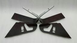 MERCEDES-BENZ Mercedes CL W140 wooden door strip veneer A1407208748 A1407208848 door set veneer — thumbnail 10