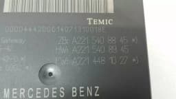 MERCEDES-BENZ Mercedes CL W216 Central Gateway Module A2215408845 Control Unit Gateway — thumbnail 7