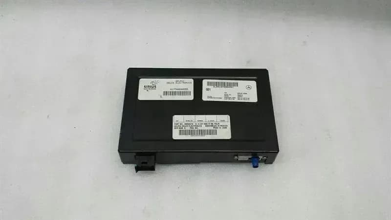 Mercedes CL W216 radio modules A2218207789 control unit SIRIUS SATELLITE