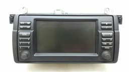 BMW FAULTY BMW E46 navigation monitor 65526971855 nav display picture shirt NOT WORKING — thumbnail 8
