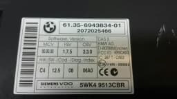 BMW BMW 5 Series E61 electronic module 6943834 control unit cas unit — thumbnail 2