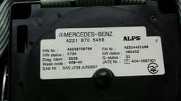 MERCEDES-BENZ Mercedes CL W216 W221 SWITCH A2218705458 Navigation Command Controller — thumbnail 10