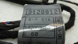 BMW BMW 5 Series E61 Rear Left Door Wiring 9120812 Door Harness Rear Left LCI — thumbnail 2