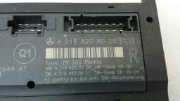 MERCEDES-BENZ Mercedes CL W216 right comfort module A2168208026 seat control unit right — thumbnail 3